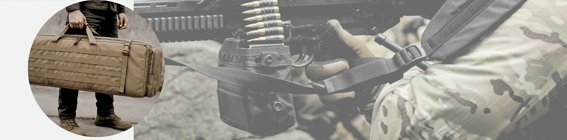 Nabízíme specializované armádní vybavení vyráběné na míru – od ochranných plachet pro vojenská vozidla, letadla a plavidla až po přepravní pouzdra, taktické tašky a upevňovací sítě. Naše produkty jsou navrženy pro maximální odolnost, funkčnost a spolehlivost v extrémních podmínkách.